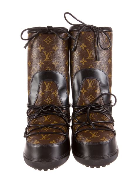 snow boots louis vuitton|Louis Vuitton shoes heel boots.